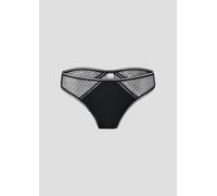 String S.OLIVER "Charlotte" Gr. 40/42, schwarz Damen Unterhosen (28906536-40) schwarz