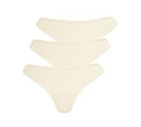 String NINA VON C. "3er Pack Damen String Secret", Damen, Gr. 36, beige (champagner), Obermaterial: 95% Polyamid PA. 5% Elasthan EL., Unterhosen String (35508654-36) champagner