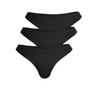 String NINA VON C. "3er Pack Damen String Secret", Damen, Gr. 44, schwarz, Obermaterial: 95% Polyamid PA. 5% Elasthan EL., Unterhosen String (92122139-44) schwarz