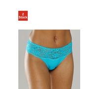 String NUANCE Gr. 32/34, blau (2 x türkis) Damen Unterhosen (493016-32) 2 x türkis