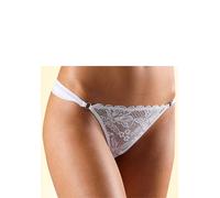 String NUANCE, Damen, Gr. 52/54, weiß, Obermaterial: 90% Polyamid, 10% Elasthan, Unterhosen String, mit Schmuckdetail hinten (278852-52) weiß