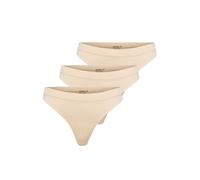 String ONLY "String ONLCHLOE LACE THONG 3er Pack", Damen, Gr. S, beige, Obermaterial: 94% Polyamid PA. 6% Elasthan EL., Unterhosen String (44569123-S) beige