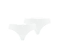 String PUMA "PUMA WOMEN SEAMLESS STRING", Damen, Gr. XL, weiß, Microtouch, Obermaterial: 83% Polyamid, 17% Elasthan, unifarben, körpernah, Unterhosen String, Mit extra flachen Kanten (67080668-XL) wei