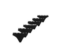 Puma Damen Iconic Strings 503008001 6er Pack, Wäschegröße:L, Artikel:-200 Black