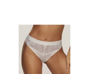 String S.OLIVER "Clemence", Damen, Gr. 32/34, Spitze, beige (creme), Spitze, Obermaterial: 87% Polyamid, 13% Elasthan, körpernah, Unterhosen String, mit modischem Bund und graphischer Spitze (72932668