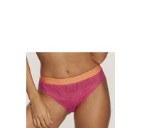 s.Oliver Damen-Unterhose Clemence – Spitze, koralle, Gr. 44/46, 87% Polyamid/13% Elasthan