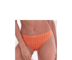 String S.OLIVER "Lilou", Damen, Gr. 36/38, Spitze, orange (melone), Spitze, Obermaterial: 90% Polyamid, 10% Elasthan, Unterhosen String, aus feiner Spitze in dezent transparenter Optik (16974100-36) m