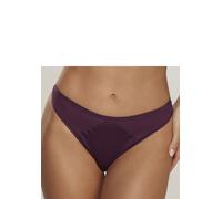 String S.OLIVER "Louise", Damen, Gr. 32/34, lila (aubergine), Microtouch, Obermaterial: 75% Polyamid, 25% Elasthan, körpernah, Unterhosen String, mit seitlichen Mesh-Einsätzen (12759056-32) aubergine