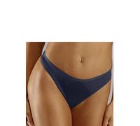 String S.OLIVER "Louise", Damen, Gr. 44/46, blau (nachtblau), Microtouch, Obermaterial: 75% Polyamid, 25% Elasthan, körpernah, Unterhosen String, mit seitlichen Mesh-Einsätzen (38034661-44) nachtblau