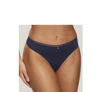 String S.OLIVER "Pauline", Damen, Gr. 44/46, Spitze, blau (dunkelblau), Spitze, Obermaterial: 81% Polyamid, 19% Elasthan, Unterhosen String, mit feiner Spitze und weichem Microtouch-Material (16301458