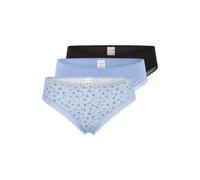 String SCHIESSER "Modern Multipacks", Damen, Gr. 42, 918, sonstiges, Single Jersey, Obermaterial: 95% Baumwolle, 5% Elasthan, körpernah, Unterhosen String, Spitzenbänder, Baumwollmischung, Single Jers
