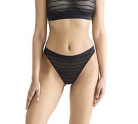 String SLOGGI "FREE Evolve", Damen, Gr. 1, schwarz, Single Jersey, Spitze, Obermaterial: 65% Polyester, 35% Elasthan, unifarben, körpernah, Unterhosen, super weich, dehnfähig, Spitzendetails (93741906