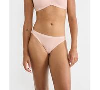 String SLOGGI "ZERO Feel Air", Damen, Gr. M, cherry pink, Single Jersey, Obermaterial: 89% Polyamid, 11% Elasthan, körpernah, Unterhosen String, atmungskativ, semi-transparenter Look, feine Streifen (