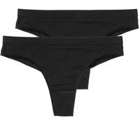 String SPEIDEL "Young Basic", Damen, Gr. XS, schwarz, Obermaterial: 92% Baumwolle, 8% Elasthan, unifarben, körpernah, Unterhosen String, bequem, basic, elastisch, atmungsaktiv, Baumwollmix (32349040-X