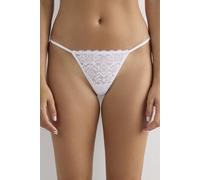 String-tanga Mit Schmalen Seiten Aus Spitze Weiß 4