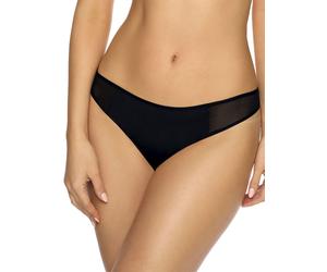 String VIANIA "Damen String Sally", Damen, Gr. 42, schwarz, Stoff, Obermaterial: 83% Polyamid PA. 10% Elasthan EL. 7% Baumwolle CO., Unterhosen String (77819543-42) schwarz