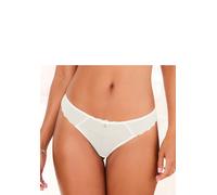 String VIVANCE, Damen, Gr. 36/38, beige (creme), Spitze, Obermaterial: 90% Polyamid, 10% Elasthan, Unterhosen String, aus Netzspitze in transparenter Optik (43675222-36) creme