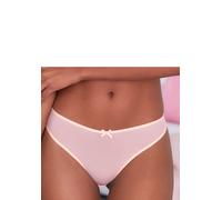 String VIVANCE "Finja", Damen, Gr. 32/34, hellpink, puder, Mesh, Obermaterial: 80% Polyamid, 20% Elasthan, Unterhosen String, aus transparentem Soft-Mesh, transparente Unterwäsche, Dessous (89842326-3