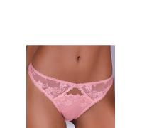 String VIVANCE "Julia", Damen, Gr. 40/42, hellpink, Spitze, Obermaterial: 88% Polyamid, 12% Elasthan, Unterhosen String, mit verführerischem Cut-Out und feiner Zierschleife mit Accessoire (38510325-40