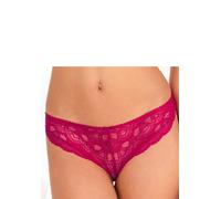 String VIVANCE "Mirabella", Damen, Gr. 40/42, pink, Microtouch, Obermaterial: 87% Polyamid, 13% Elasthan, körpernah, Unterhosen String, rundherum aus Spitze (21109745-40) pink