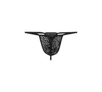 String WOH "String Personal Allure String 1er Pack", Herren, Gr. L, schwarz, Obermaterial: 85% Polyamid PA. 15% Elasthan EL., Unterhosen String (60281767-L) schwarz