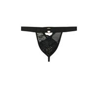String WOH "String Pure Seduction G-String 1er Pack", Herren, Gr. M, schwarz, Obermaterial: 83% Polyamid PA. 11% Elasthan EL. 6% Metall MT., Unterhosen String (81028509-M) schwarz