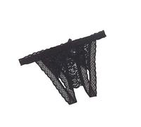 Strings Damen Spitze Damen Tanga String Hose Spitze Unterhose Slip Unterwäsche Fit Lingerie Hipster Erotisch String Unterhose Erotische Wäsche Dessous Schlüpfer Aushöhlen Panties