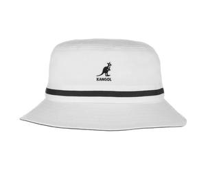 Stripe Lahinch Baumwollhut by Kangol weiß L (58-59 cm)