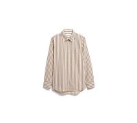 Armedangels - STRIPE LOOSE SHIRT BLOUSE oatmilk-claystone - Gr. - XL