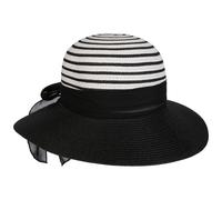 Striped Crown Schlapphut by Lipodo schwarz One Size