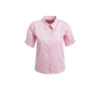 STRIPED HALF SLV COLLAR BLOUSE M