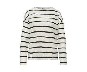 striped knit look shirt 38