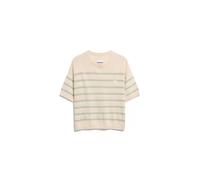 GESTREIFTES LEINEN-MIX STRICKSHIRT |Leinen-Mix - mehrfarbig (XS)