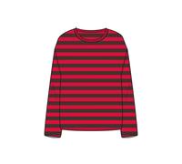 STRIPED ROUND NECK PULLOVER S