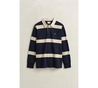 Gant Herren Langarmshirt aus Baumwolle, marine, Gr. XXXL