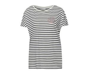 striped shirt w.chest print 38