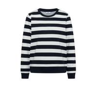 Cecil Damen Gestreiftes Sweatshirt in Blau, Gr: M