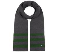 Stripes Strickschal by Hammaburg grün One Size