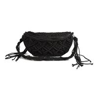 Stroh Handtasche Gürteltasche Baumwolle gewebte Outdoor-Mappen-Sommer-Persönlichkeits-Handtasche für Arbeit Reise Outdoor