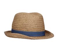Sterntaler Strohhut Kuba - klassischer Sommerhut mit Ripsband - Jungen Sonnenkappe - Baby und Kinder Kopfbedeckung - beige, Größe 55