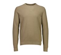 Lindbergh Strickpullover mit Strukturmuster und Rundhalsausschnitt in Camel, Größe L