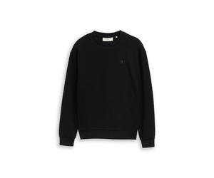 structured crew neck S