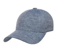 Structured Leinencap by Alfonso DEste blau One Size