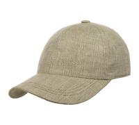 Structured Leinencap by Alfonso DEste grün One Size