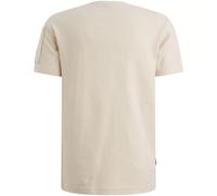 structured pique badge Beige XL