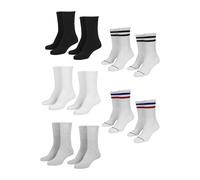 Urban Classics Sporty Socken 10 Paare EU 35-38 Black / White / Grey / White / Navy / Red / White / Black