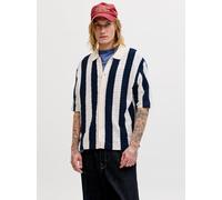 Strukturiert Gestricktes Hemd XXL Blau