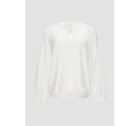 Strukturierte Bluse aus Viskosemix 32 creme 2154248.0210.32