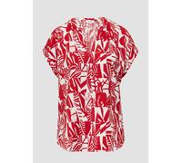 s.Oliver Strukturierte Bluse mit Raff-Details