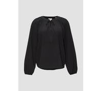 s.Oliver Strukturierte Bluse mit Raffdetails